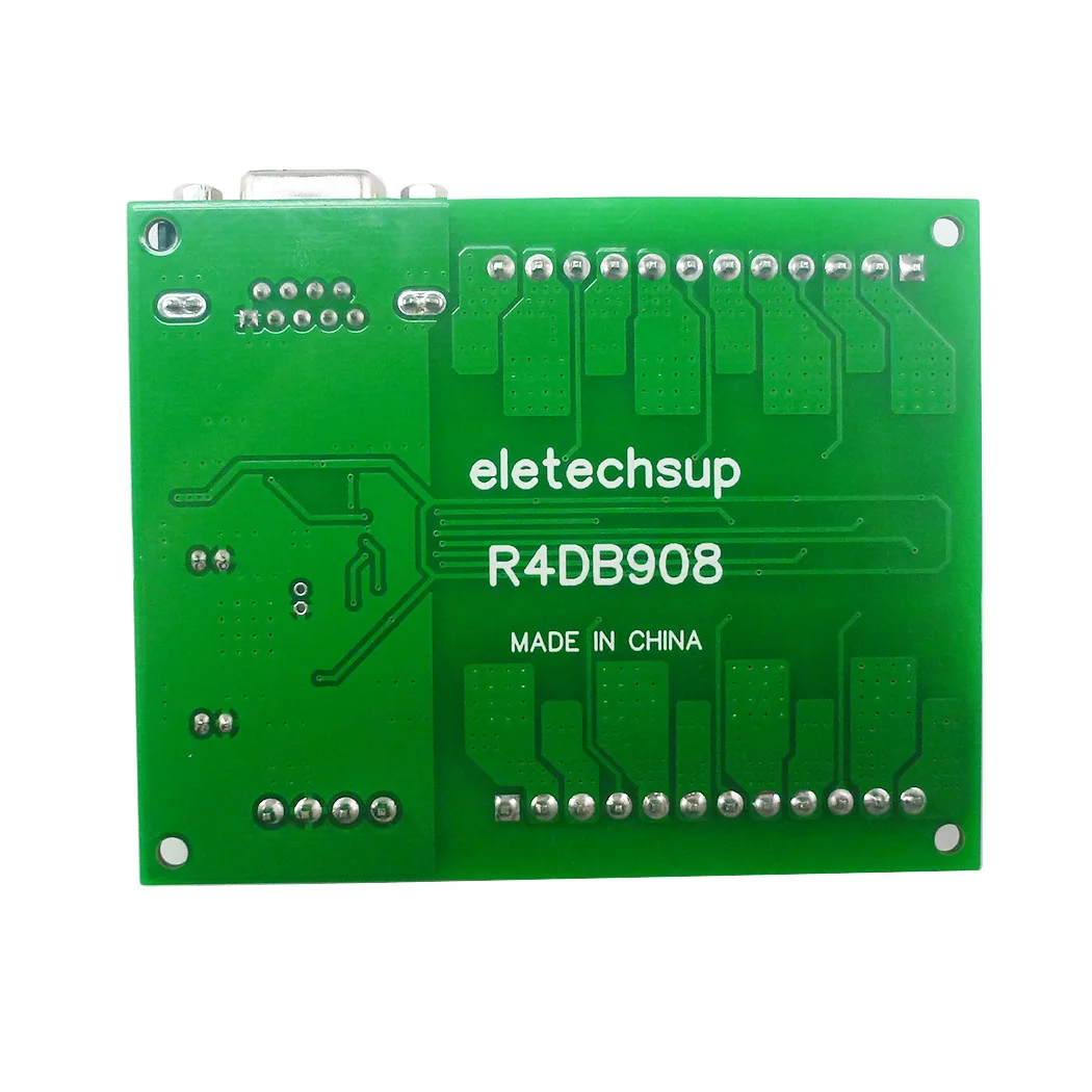 Модуль 2 в 1 RS232 RS485 DB9 8DO Modbus Rtu 3A NPN Mos Optocoupler Изолирующий выход Твердотельное реле