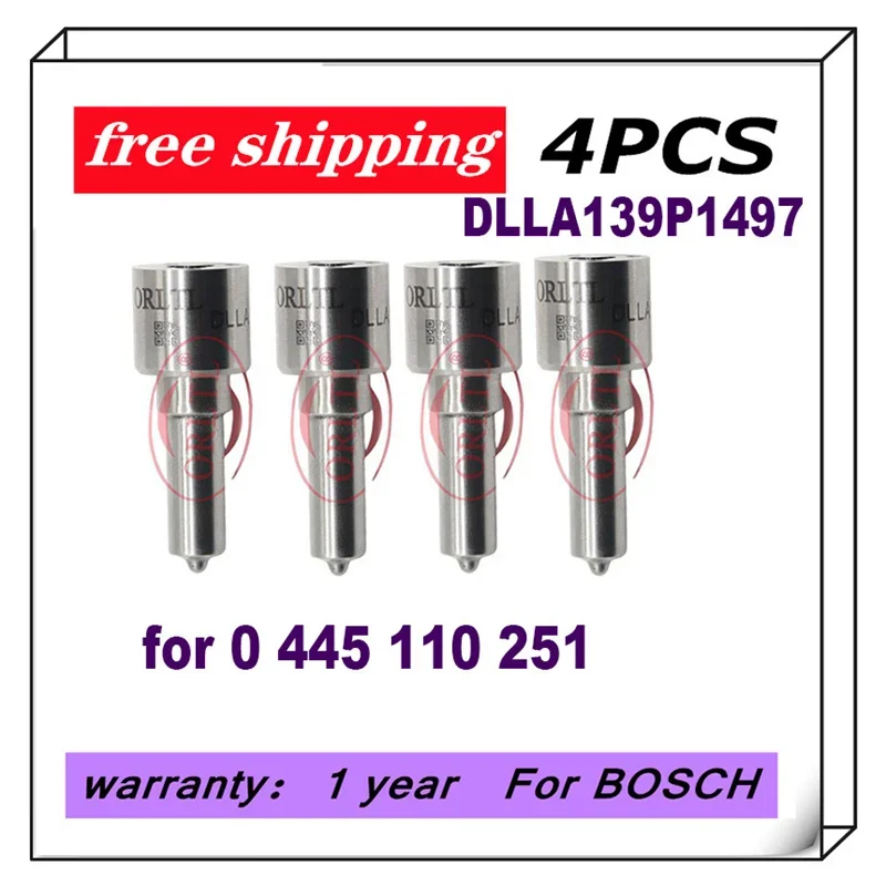 DLLA139P1497 DLLA 139P 1437 дизельная форсунка Common Rail 0433171923 для Bosch 0445110251 0 445 110 251