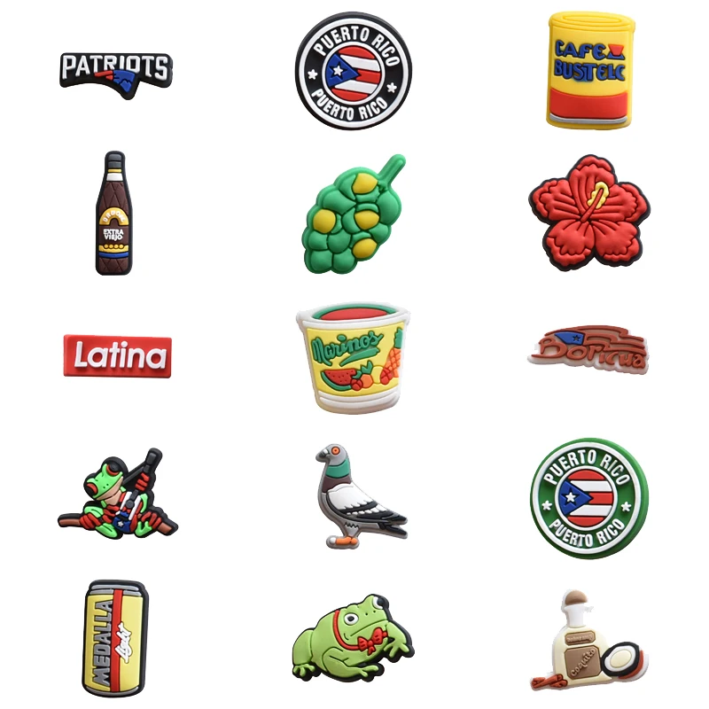 

for Croc Charm Xmas Gifts Shoe Charms Decorations Shoes Accessories Summer for Crocs Charms Jeans Girl Kids Women Pins Designer