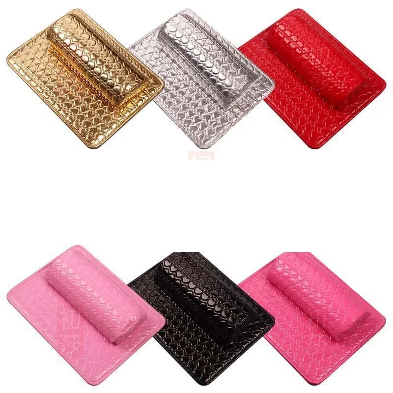 

Professional Hand Cushion Holder Soft PU Leather Sponge Arm Rest Nail Pillow Manicure Art Beauty Nail Mat Pad