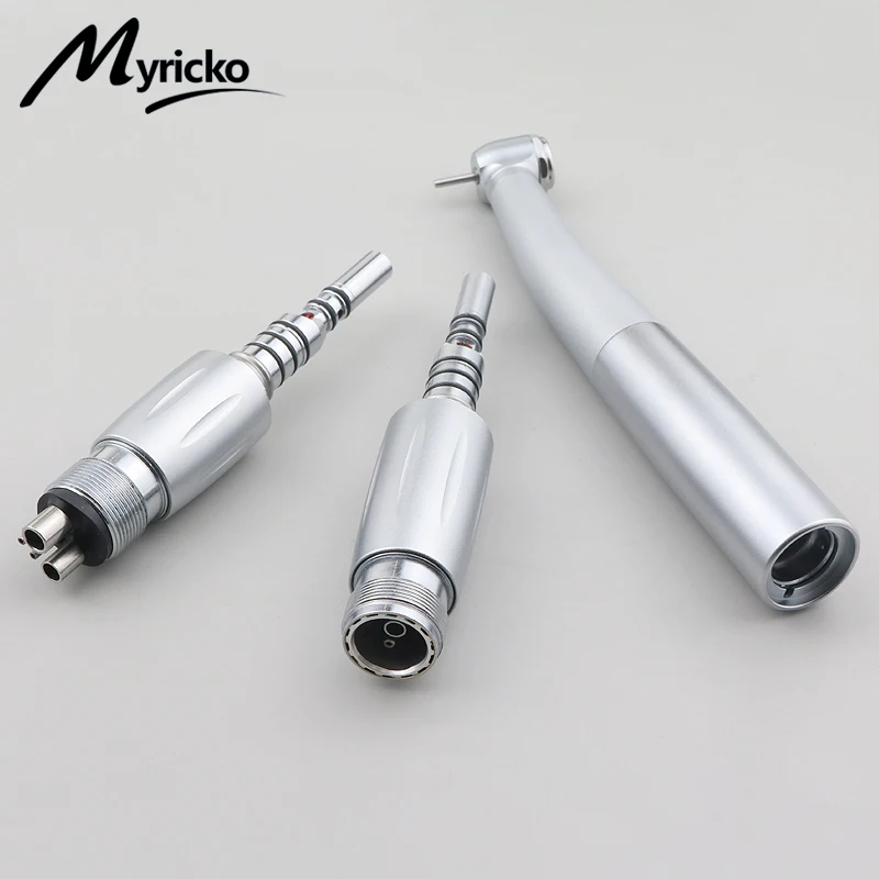 Dentist Fiber Optic LED High Speed Air Turbine Handpiec Dental Handpiece Compatible With Kavo Quick Coupling Super Powerful Tool