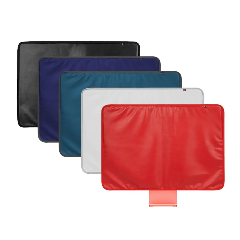 

1 Pcs Computer Monitor Dust Cover Soft Lining Display Protector With Rear Pocket Compatible For 24-inch Imac Screen Dropshipping