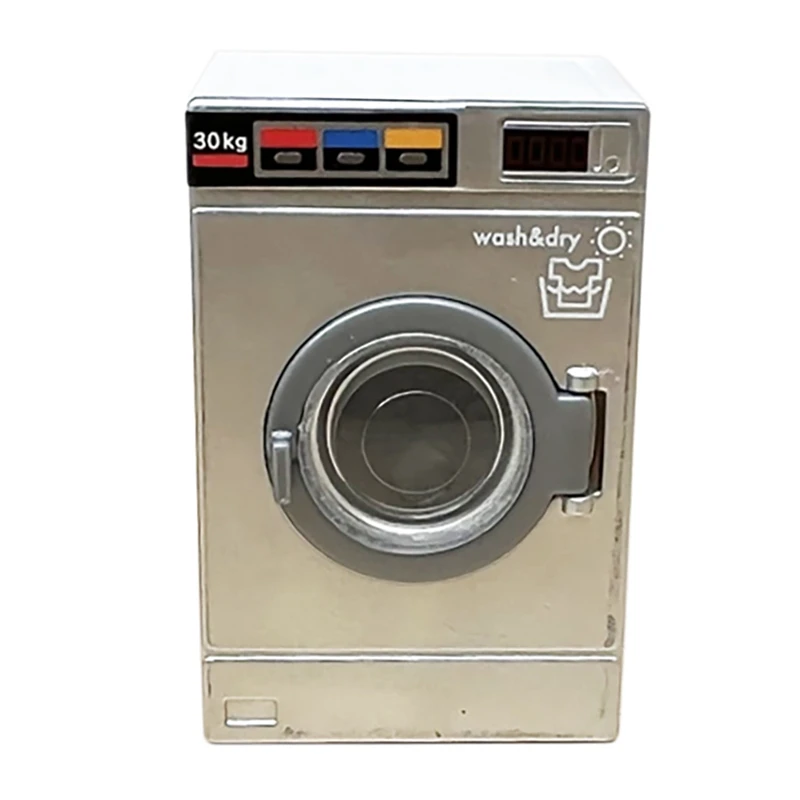 

1:12 Dollhouse Miniature Mini Washing Machine Model Home Decor Simulation Furniture Accessories Toys