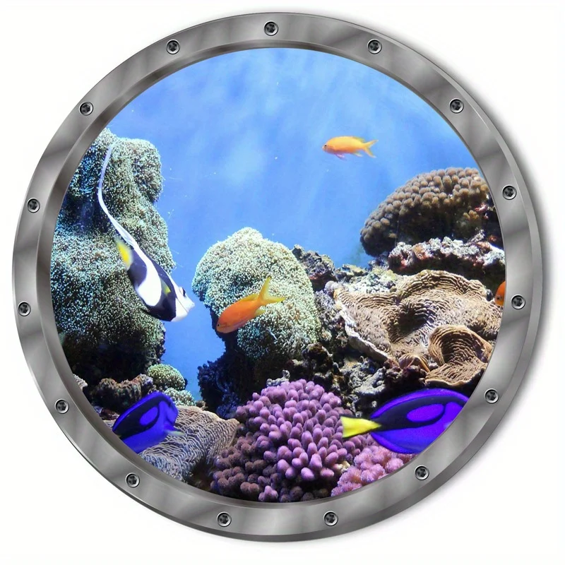 2 шт. доставьте океан домой: 3D-наклейки на стену с морской черепахой для ванной