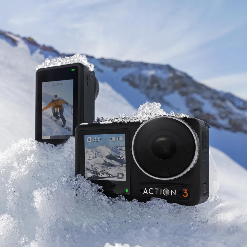 

For DJI Osmo Action 3 Lens Protective Cover Wear-resistant Scratch-proof Dust-Protective Lens New for DJI Osmo Action 3 Lens