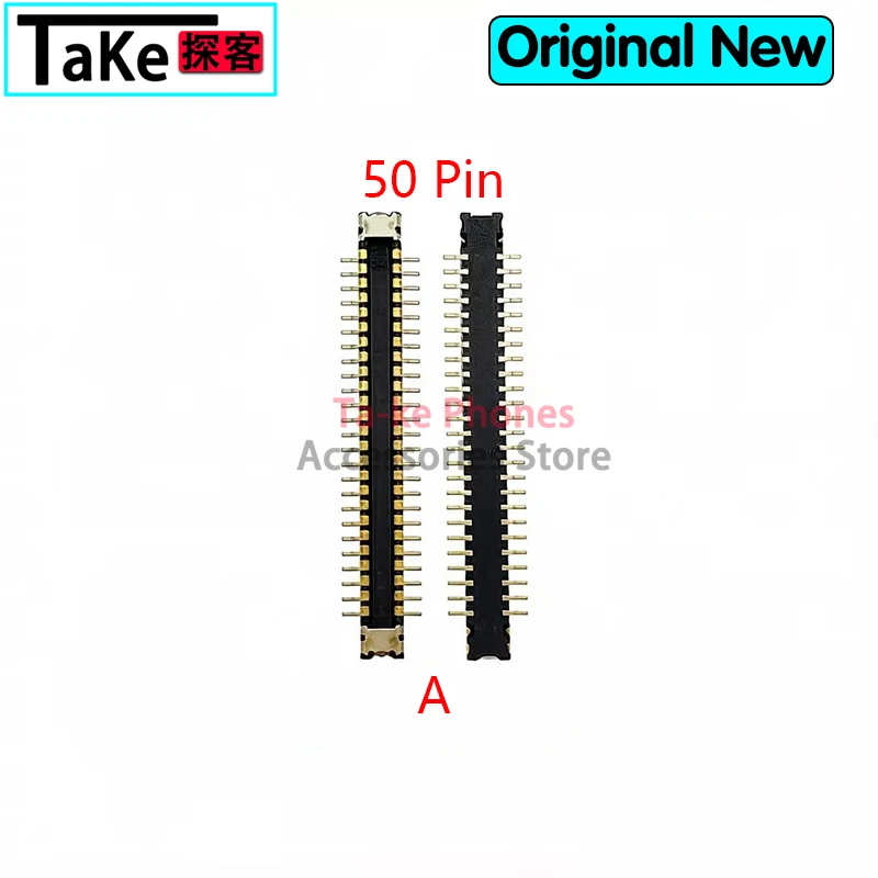 Фото 10-100 шт. для Infinix Tecno Oraimo Ltel: USB-разъем для зарядки, контактный штекер, 30/38/50/60-контактный FPC-коннектор для ЖК-дисплея №2