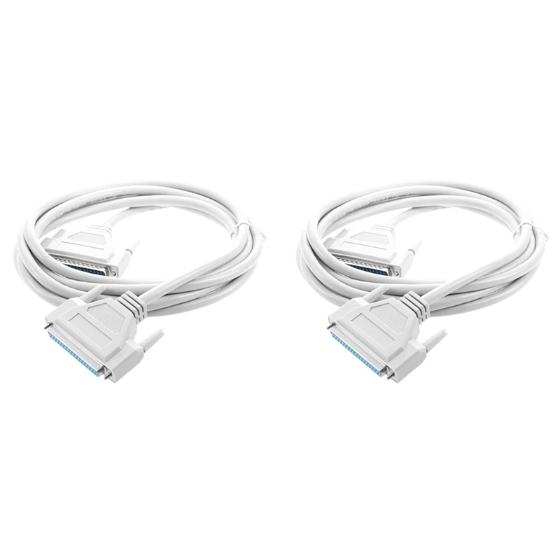 

RISE-2X 3 Meters 37 Pin Male To Female Db37 Extension Cable Grey White