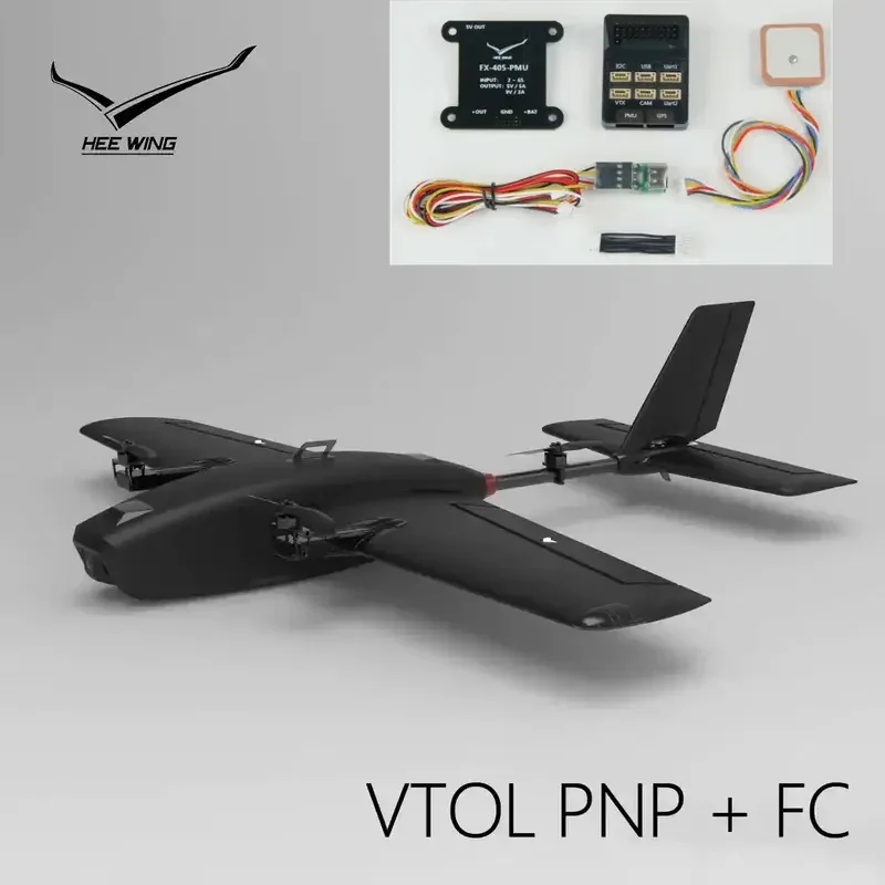 Новый Hewing Assassin T-1 Vtol Вертикальный спуск Pnp с управлением полетом Fpv Фиксированное