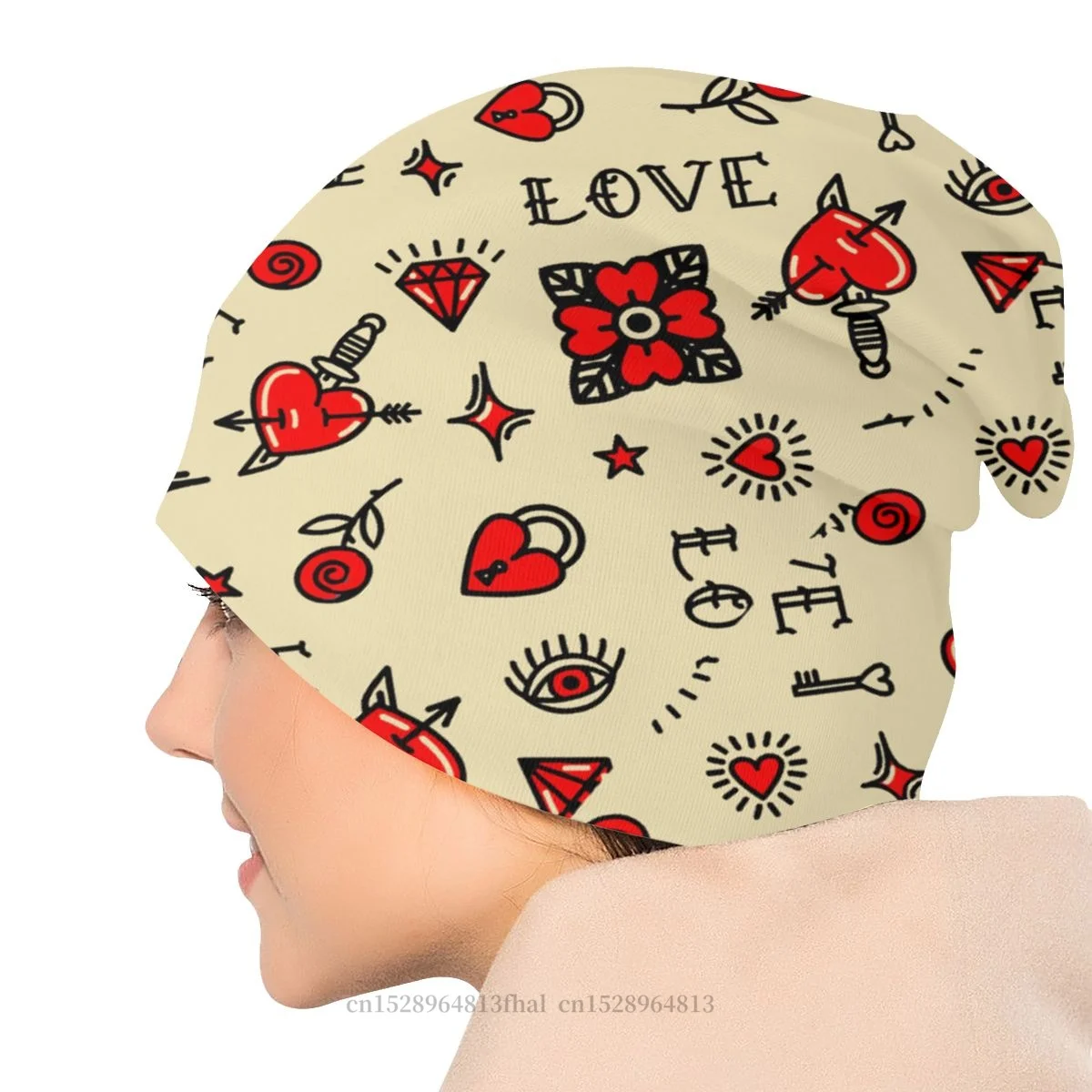 Шапка в стиле старой школы американские традиционные шапки с рисунком для мужчин