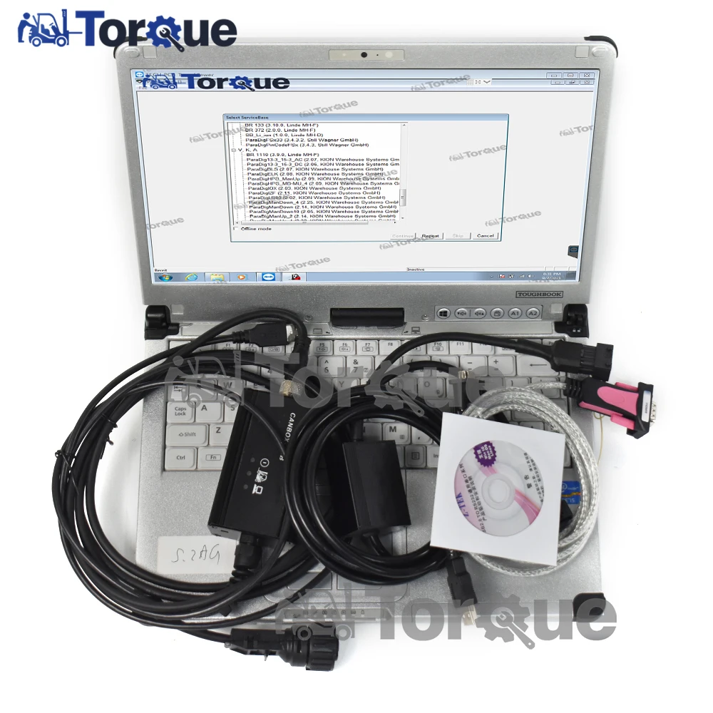 Диагностический сканер Linde canbox для грузовиков диагностический инструмент полный