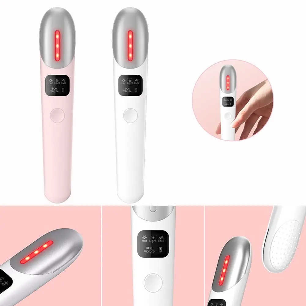 

New Vibration Electric Usb Eye Massage Pen Heating Beauty Instrument