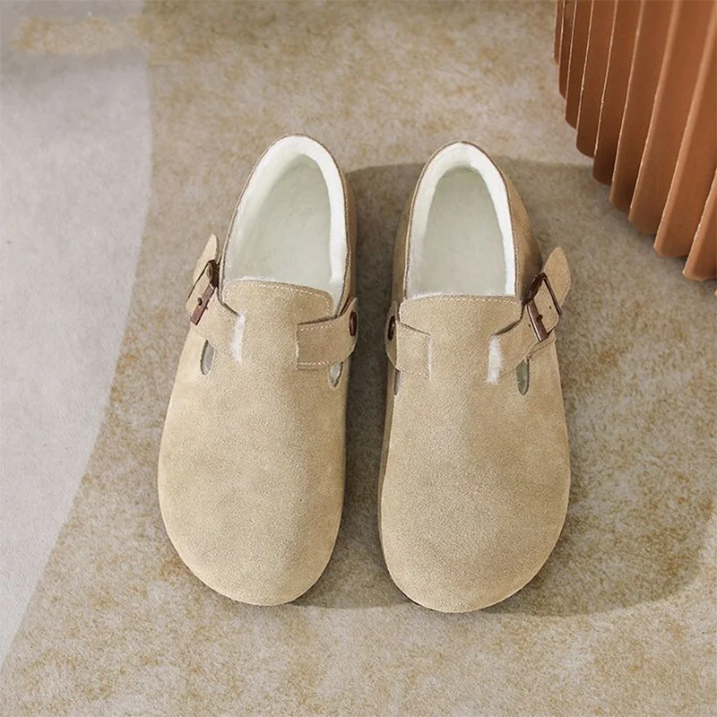 Новая женская обувь из матовой кожи с защитой от бархата и мягкой поверхностью