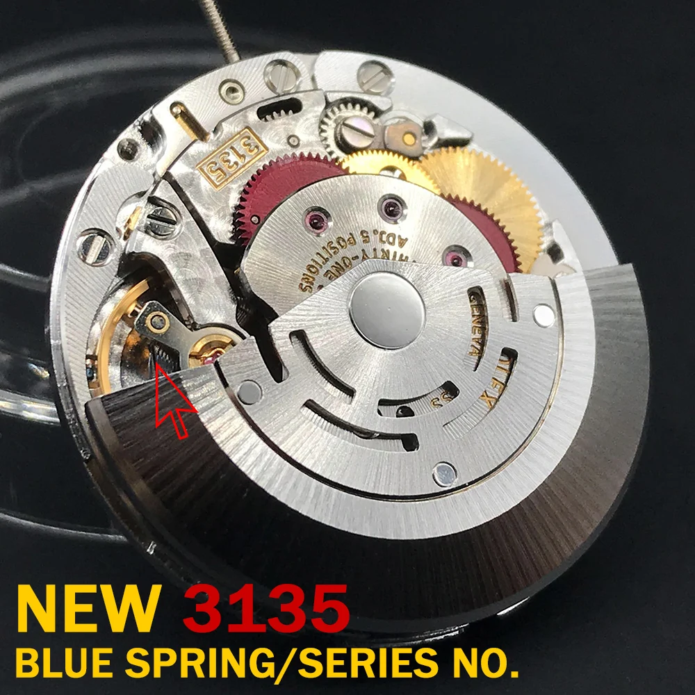 Мод Шанхай клон 3135 механизм с серийным номером гравировка высокая точность