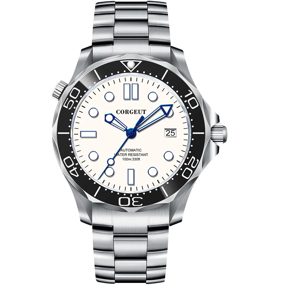 

Часы мужские наручные с керамическим циферблатом, 41 мм