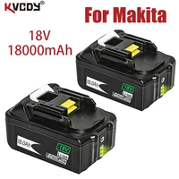 original for makita 18v 18000mah rechargeable power tools battery with led li ion replacement lxt bl1860b bl1860 bl1850