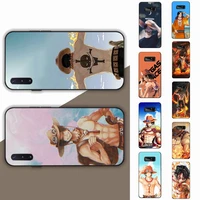 bandai one piece ace phone case for samsung note 5 7 8 9 10 20 pro plus lite ultra a21 12 72
