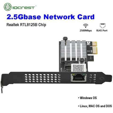 IOCREST сетевая карта 2.5G