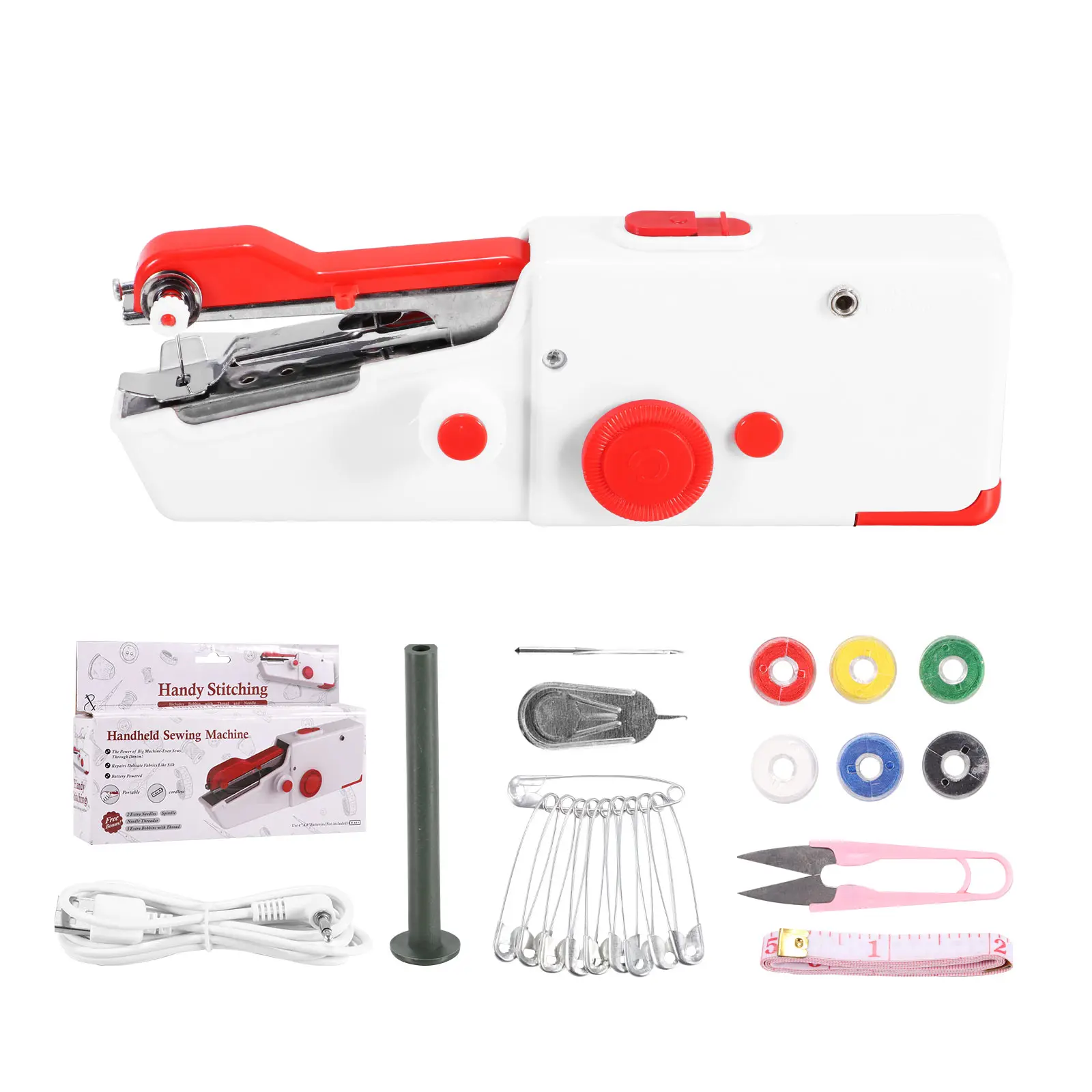 Портативная швейная машина компактный портативный Электрический инструмент для