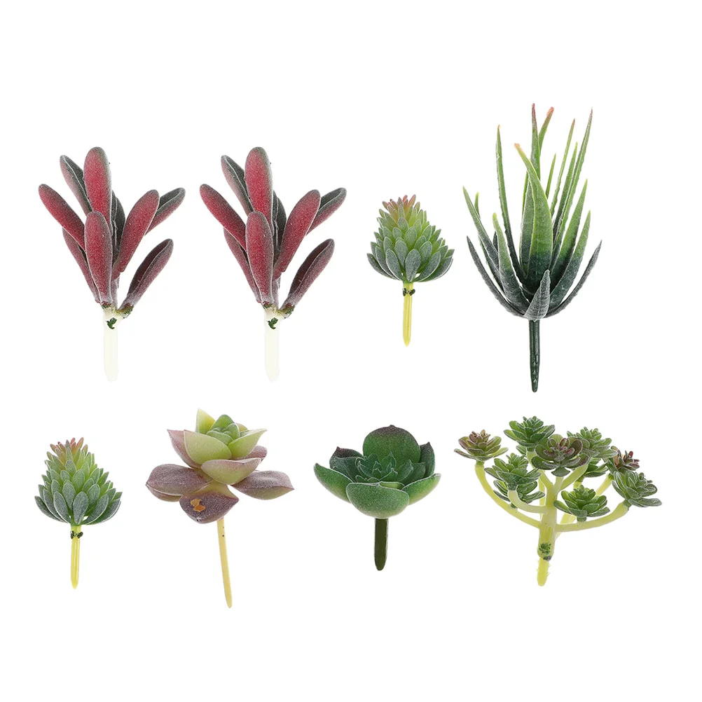 

Succulent Fake Decor Succulents Diy Artificial Lifelike Simulation Arrangement Decorative Simulated Outdoor Premium Ornaments