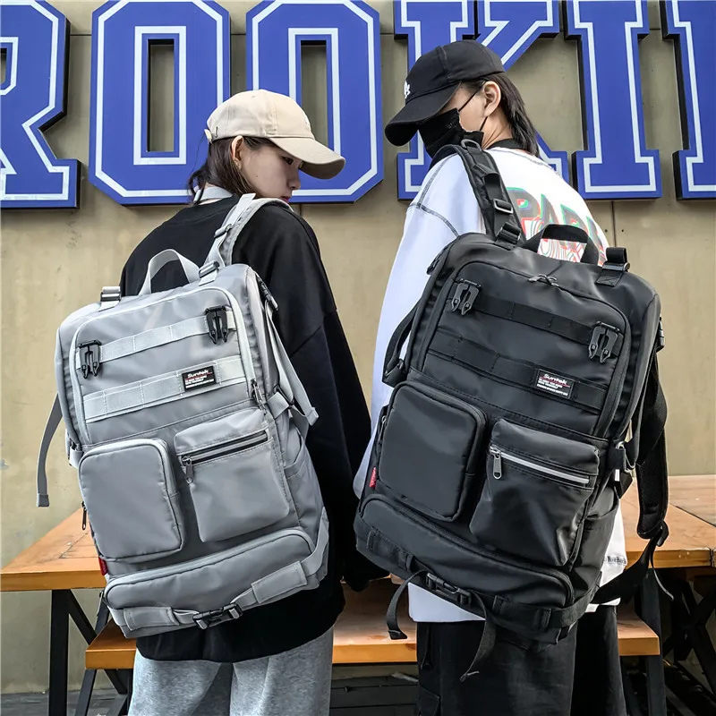 

Multi-purpose locomotive ins detachable student schoolbag 2022 large-capacity fitness sports wind backpack