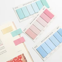 120sheets sticky notes ins stationary supplies pink memo pad posted tabs its message paper to do list school office accessories