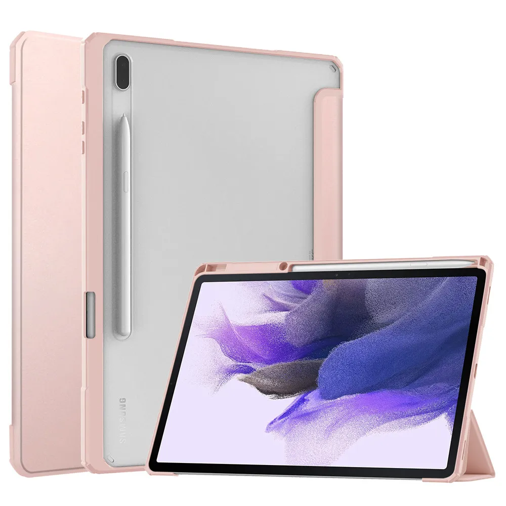 Фото Прозрачный чехол для планшета Samsung Tab A9 Plus S9FE S10 FE 10,9 дюйма S8 S7 11 дюймов S7 S8 S9 S10 Plus 12,4 дюйма S6 Lite A8 X200 №2