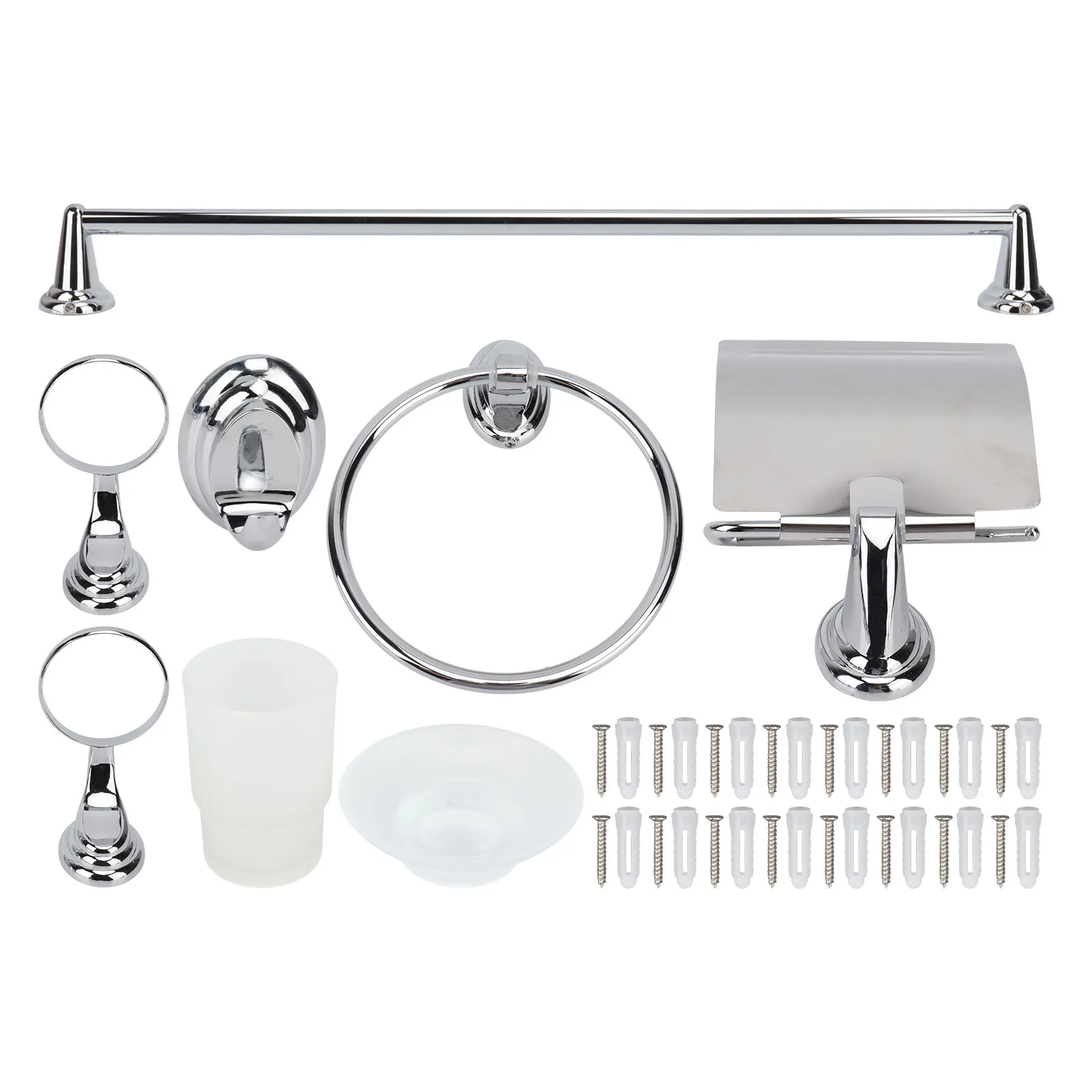 Набор стеллажей для ванной из нержавеющей стали Вешалка полотенец Держатель