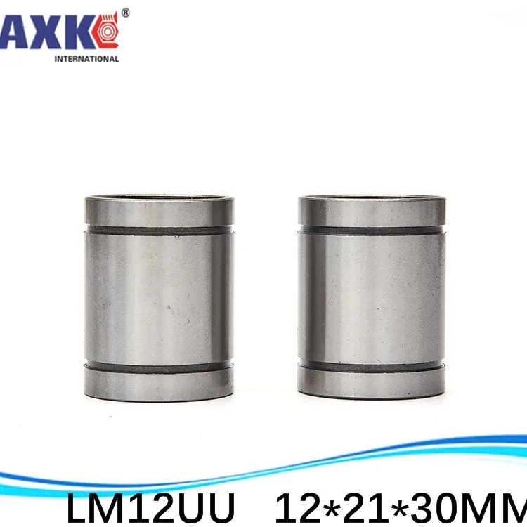 

Стандартные линейные подшипники 12 мм калибра LM12 / LM12UU / LB12UU 12*21*30 мм Линейный шарикоподшипник втулка