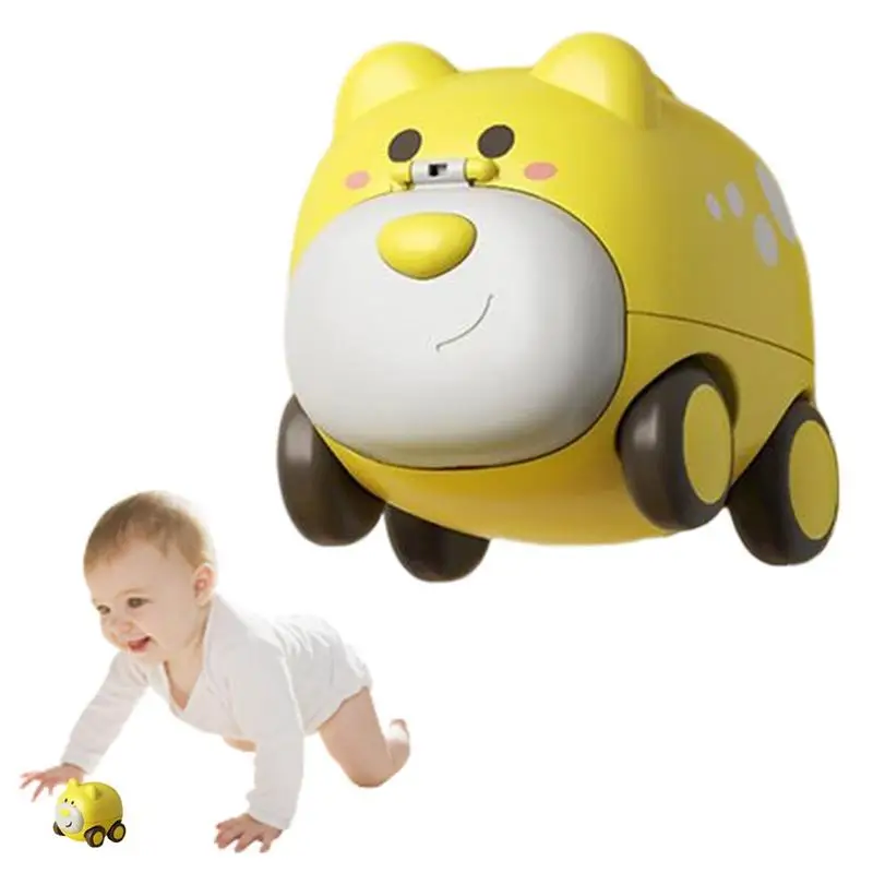 

Cartoon Car Toys Cute Animal Shape Catapult Toy Car Ejection Car Toy For Kids Toddlers Preschool Learning Activities Birthday