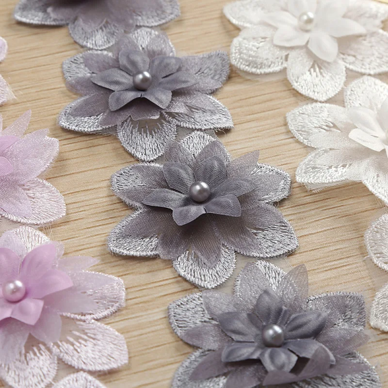 

Кружевные ленты из органзы, 1 ярд, 6 см