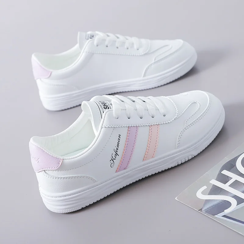 

Flat Women's Vulcanized Shoes College Style Fashion Sports Comfortable Versatile Board Mesh Casual Lightweight Lace-up