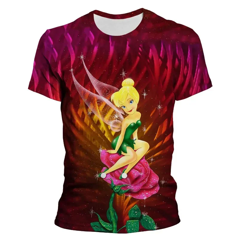 Футболка женская с 3D-принтом колокольчик