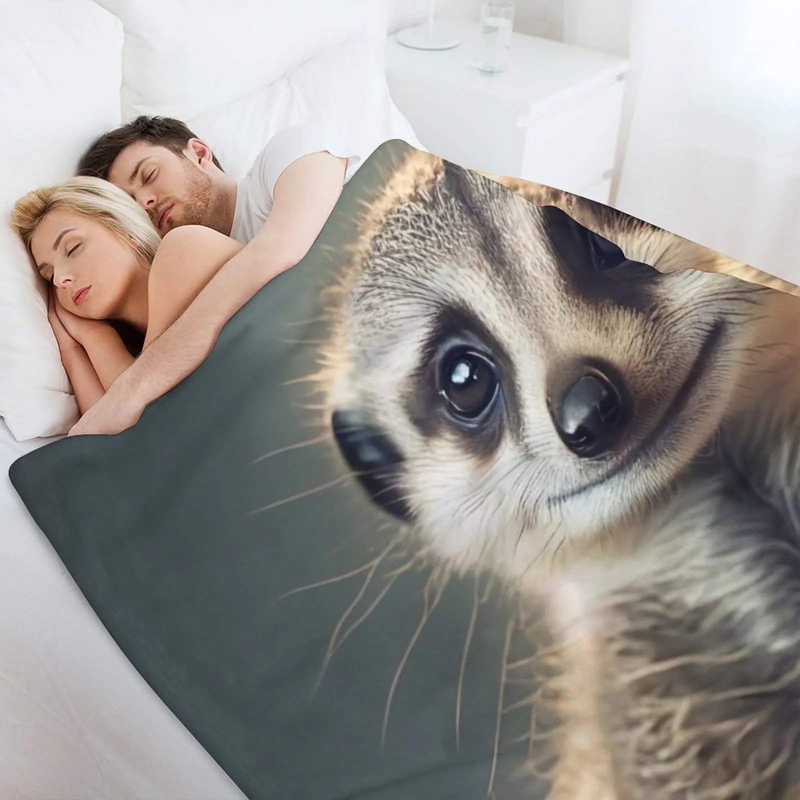 Meerkat - милое одеяло с портретом животного