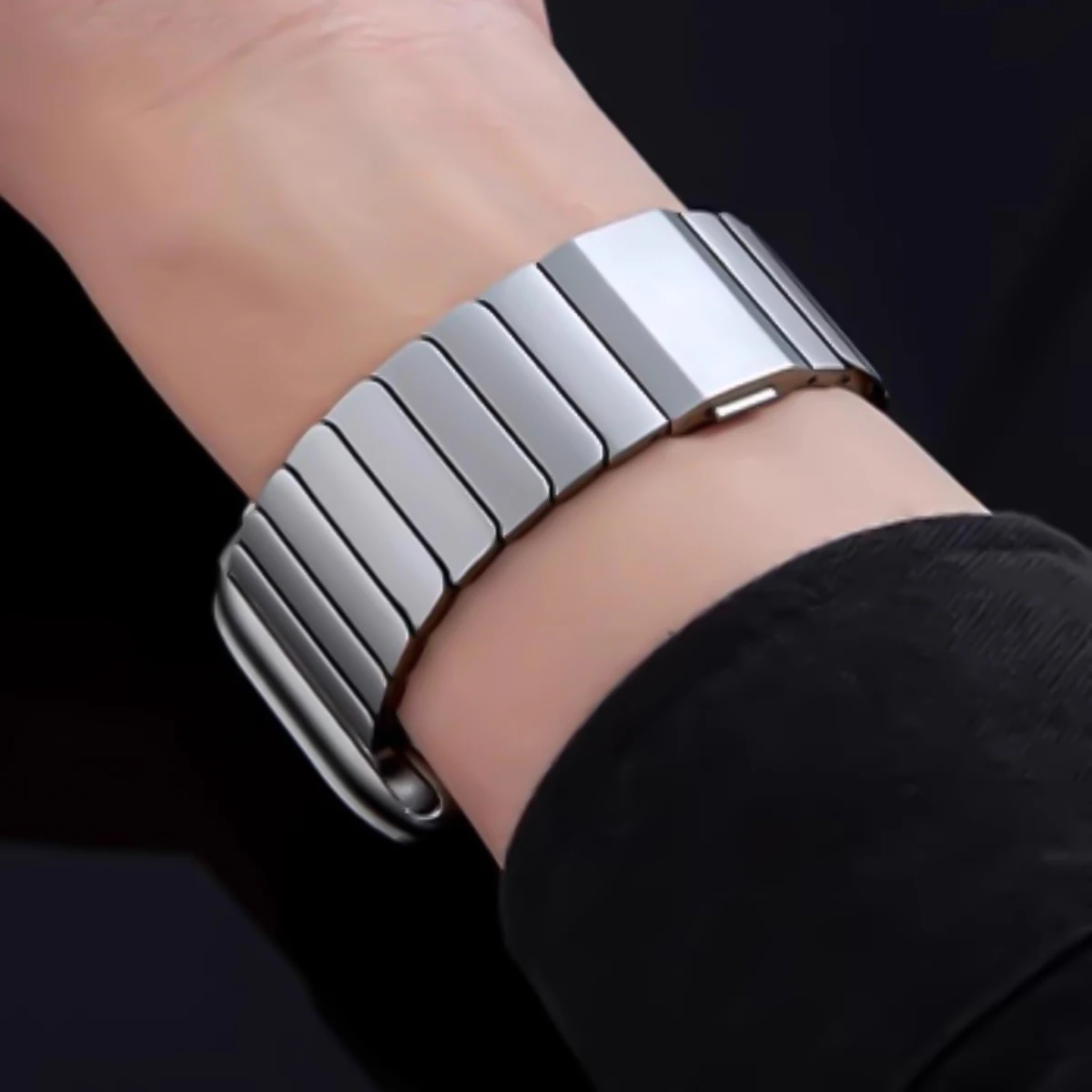Фото Роскошный металлический ремешок для Samsung Galaxy Watch8 40/44 мм, ремешок с магнитной пряжкой для Galaxy Watch 8Classic, 46 мм, браслет-браслет №5