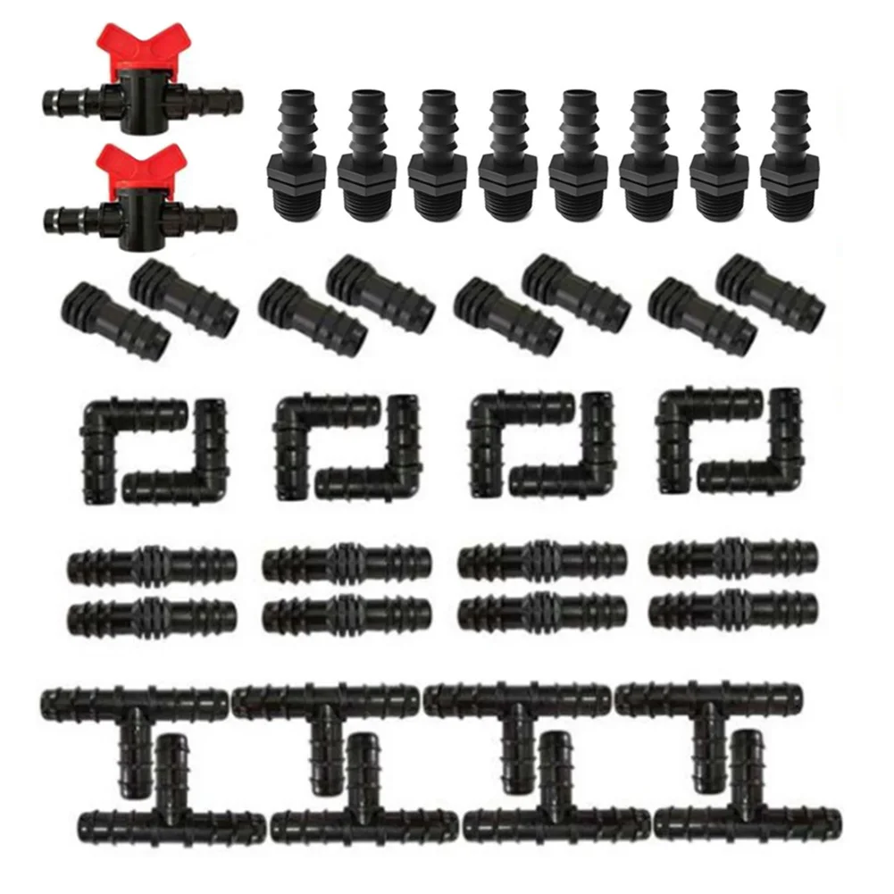 

42pcs/set Garden Irrigation Systems Irrigation Fittings For Tubing Garden Irrigation/greenhouse Irrigation Supplies