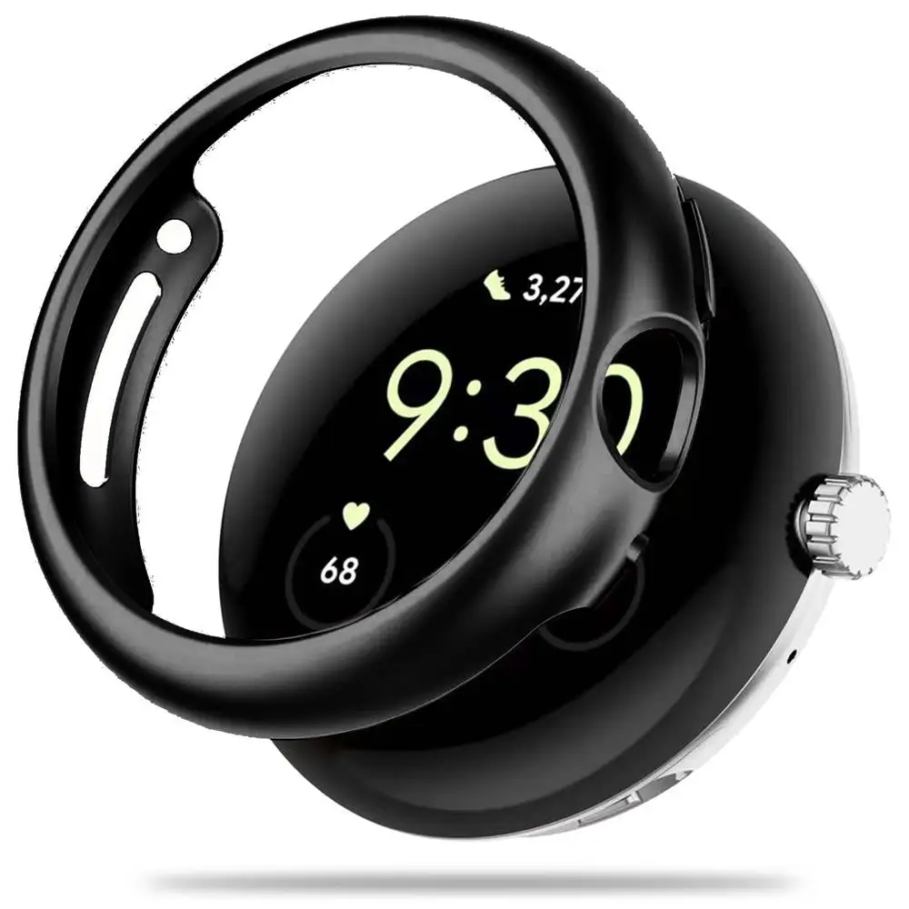 

Чехол-бампер для Google Pixel Watch 2022 PC, защита от царапин (без защиты экрана)