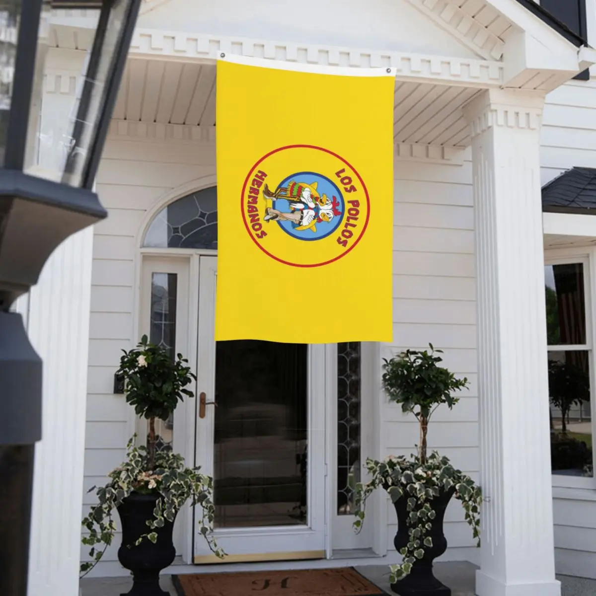 Флаг во все тяжкие Los Pollos Hermanos наружный баннер украшение из полиэстера для цыплят