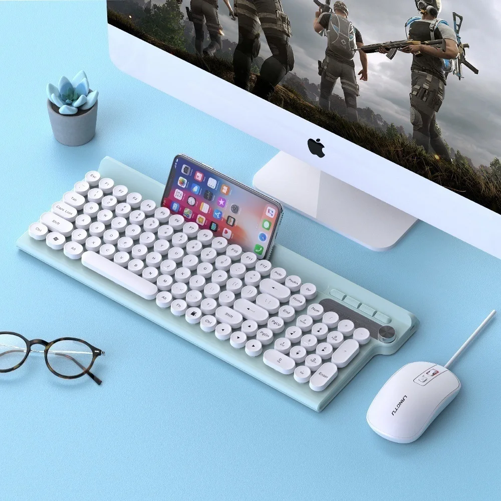 

FOR Wired Silent Keyboard And Mouse Set For Gaming Office Langtu L3/L4