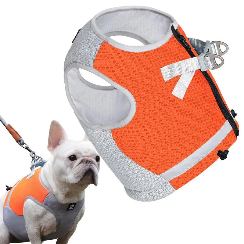 

Охлаждающий Жилет для собак, 3-слойный охлаждающий жилет из ткани, удобный жилет для щенков с отражающими полосками и регулируемым размером