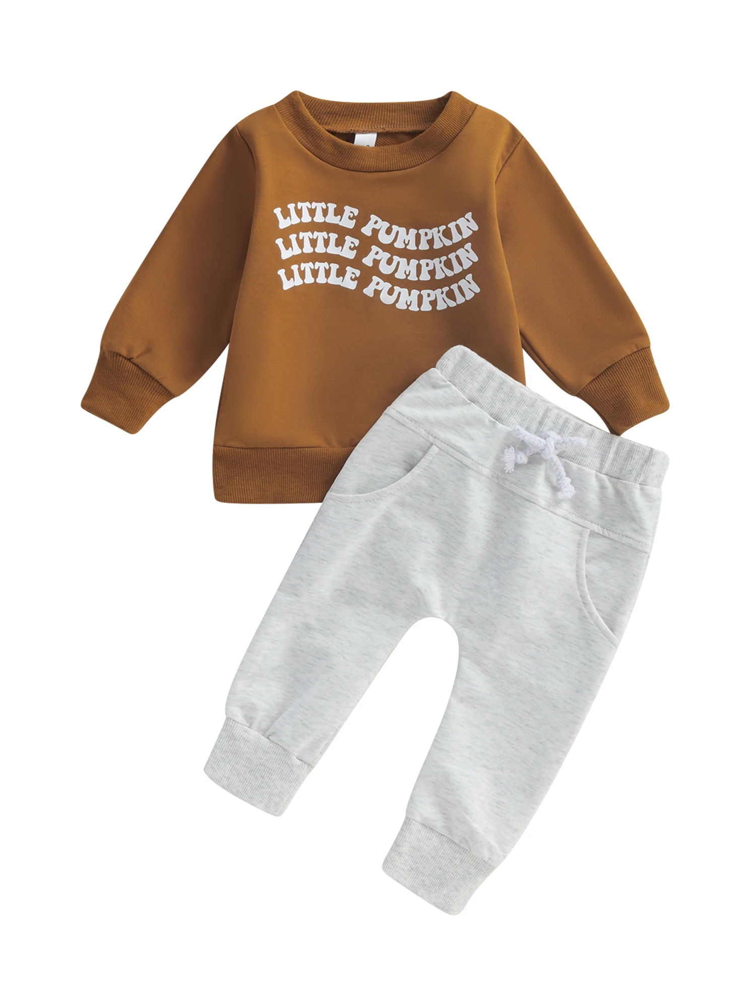 

Baby Girls Winter Outfits Floral Print Hooded Jacket and Pants 2Pcs Warm Clothes Set