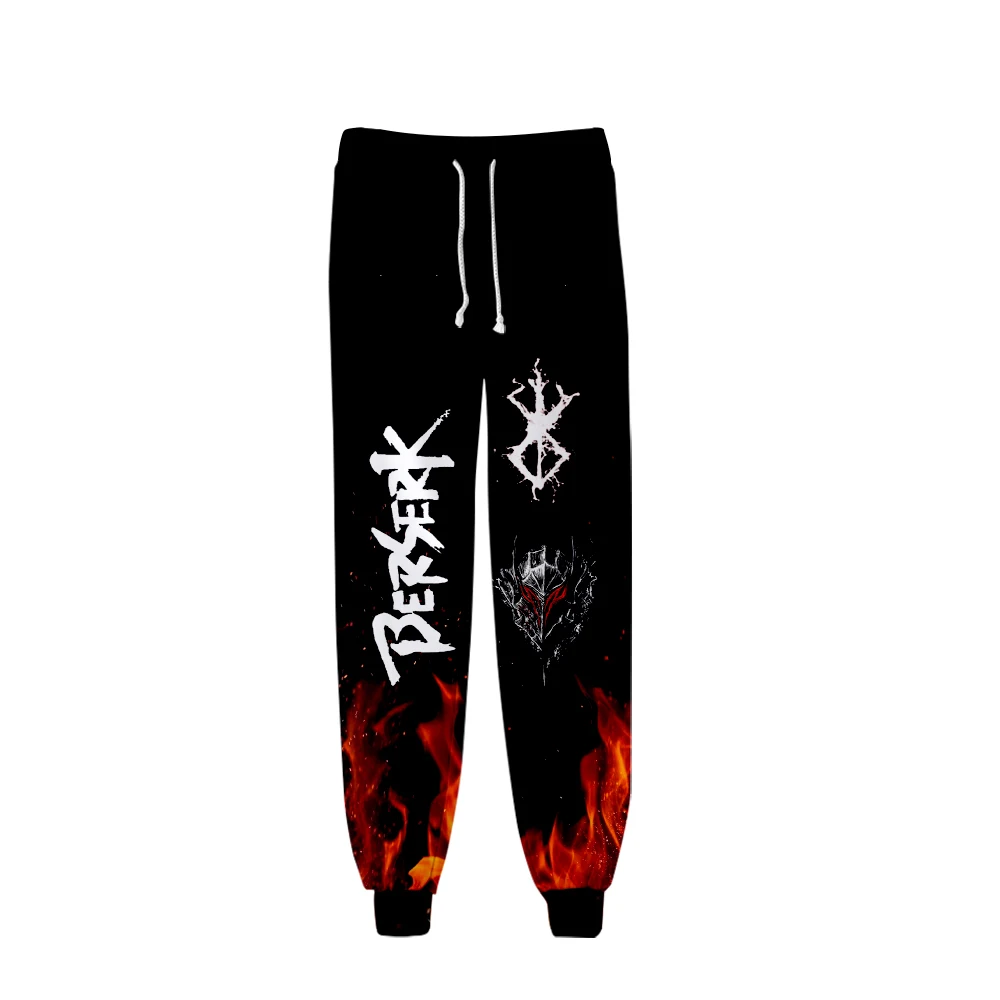 2021 брюки Berserk с аниме 3D принтом для женщин и мужчин новые модные уличные