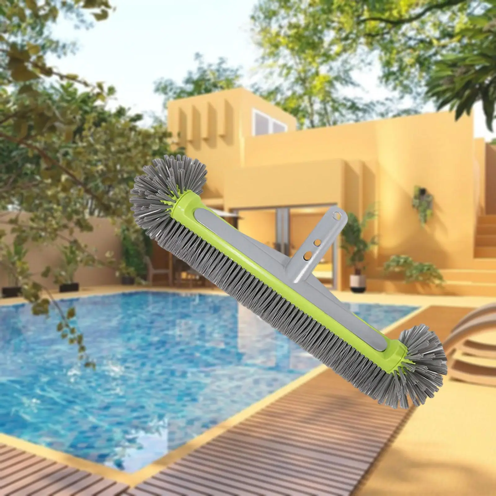 Щетка для бассейна 17 7 дюйма многофункциональная щетка чистки аксессуары легкой