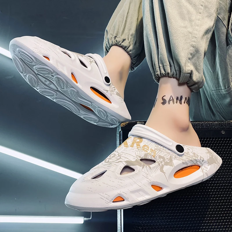 Босоножки PARZIVAL мужские повседневные сандалии мягкая обувь для больниц без