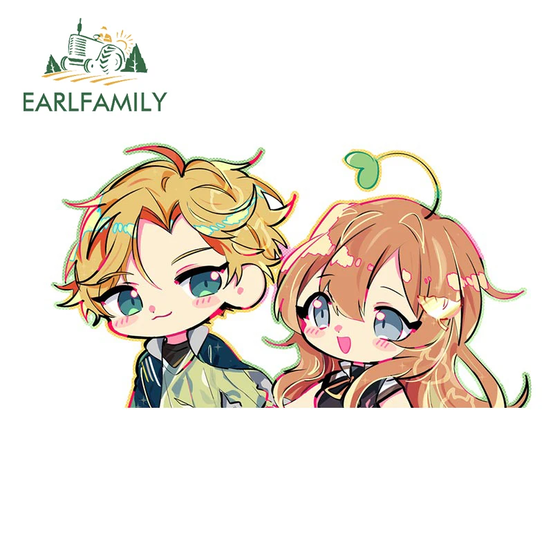 EARLFAMILY 13 см x 7 1 для любящей игры автомобильные наклейки солнцезащитные модные
