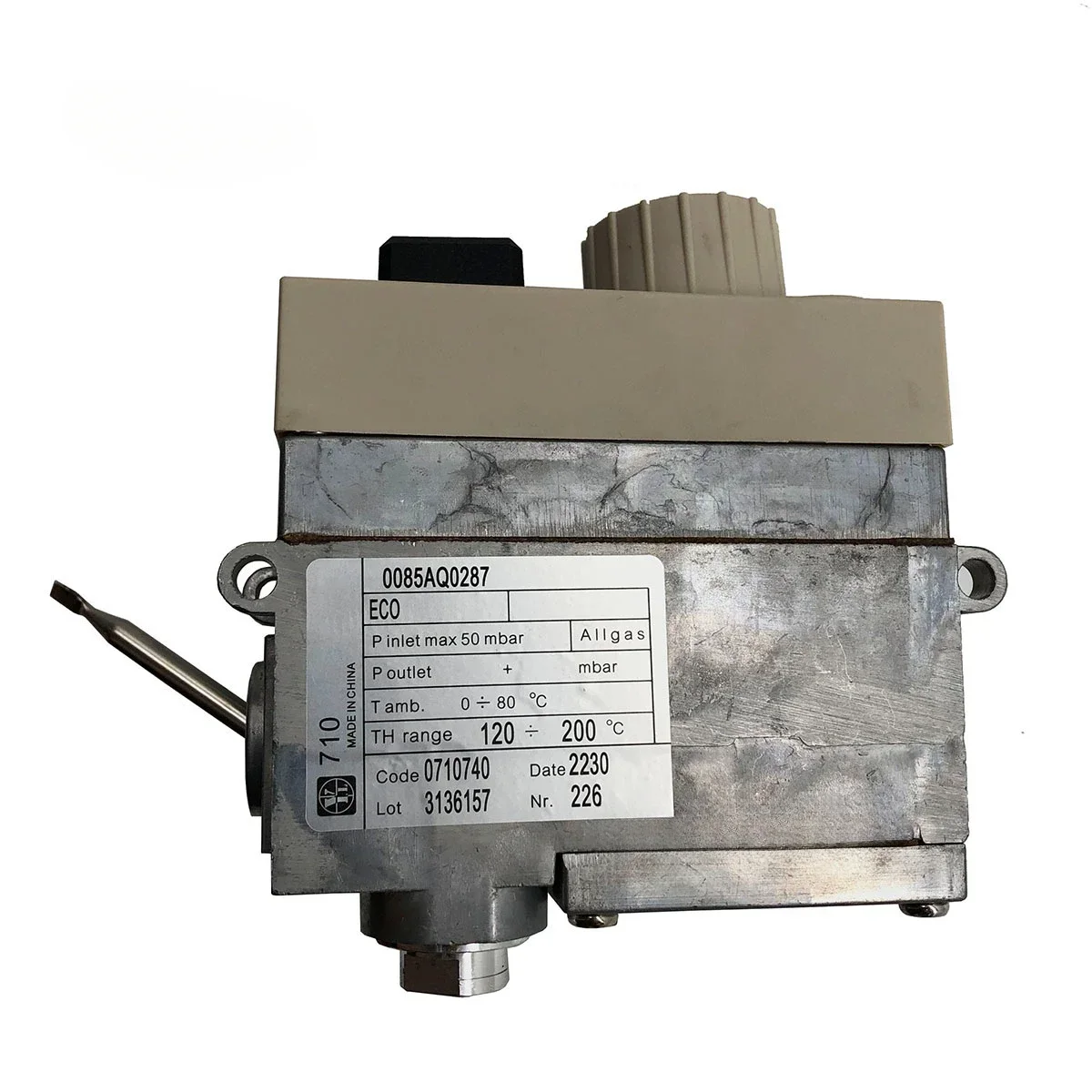 120-200 градусов 0085AQ0287 710 0710740 Термостатический регулирующий клапан для газовой