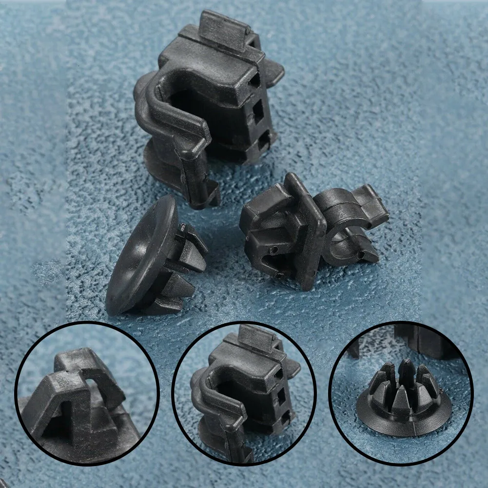 

3X Car Hood Rod Holder Opener Stay Grommet Clip For Honda For Accord Odyssey 90601-S84-A01 Exterior Engine Clip Car Accessories