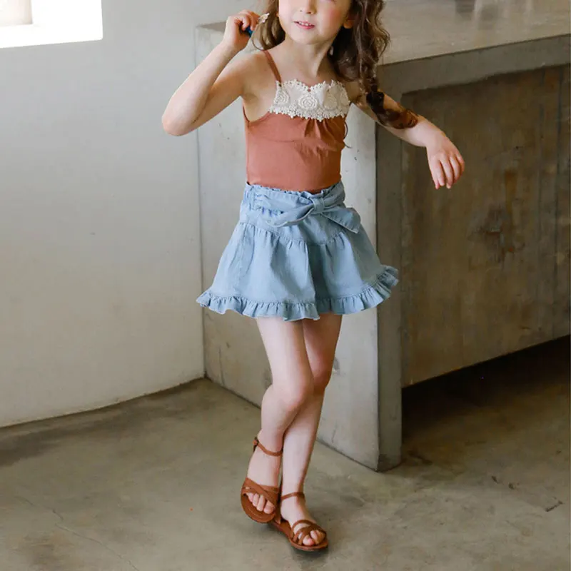 Freely Move Children Shorts Denim Shorts For Girls Shorts Toddler Panties Kids Beach Short Cute Pants Girls