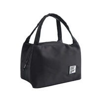 waterproof nylon portable zipper warm oxford picnic bag ladies convenient lunch box camping tote bag