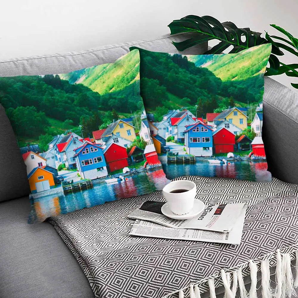 

Простой декоративный чехол для подушки, полиэстеровый чехол для диванной подушки, супер мягкие короткие плюшевые наволочки, чехол для поду...