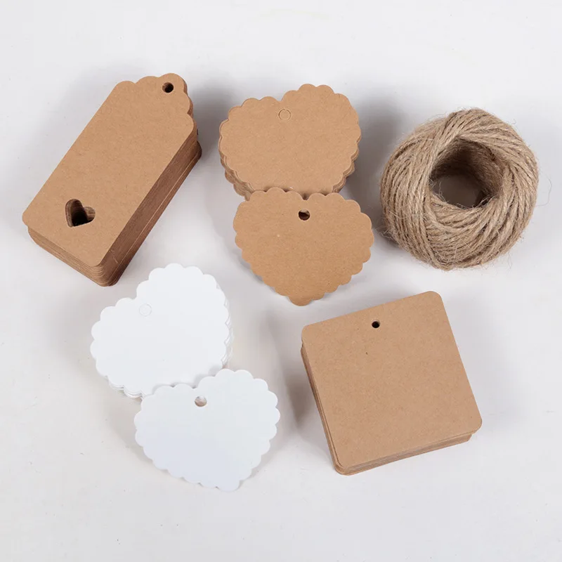 

С нами этикетки ручной работы для свадебной вечеринки украшение упаковка подвесная бумага 1 набор крафт-бумага подарочные бирки спасибо за ...